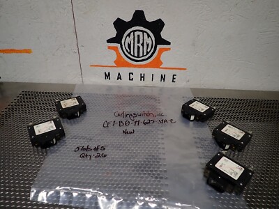 Carlingswitch CF1-B0-11-625-31A-C Circuit Breakers 30A New No Box (Lot of 5)