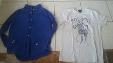 BOYS lot size 10-12 Polo Ralph Lauren t-shirt top J.Crew Crewcuts shirt 12