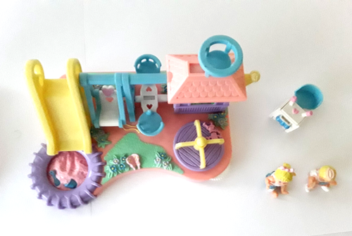 Polly Pocket Playground Bluebird Giocattoli Vintage 1994 Completo - Foto 9 di 10