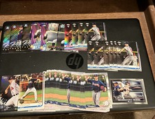 2017 2019 Topps Chrome Kyle Wright Rookie Ref lit of 54 Pink Mojo