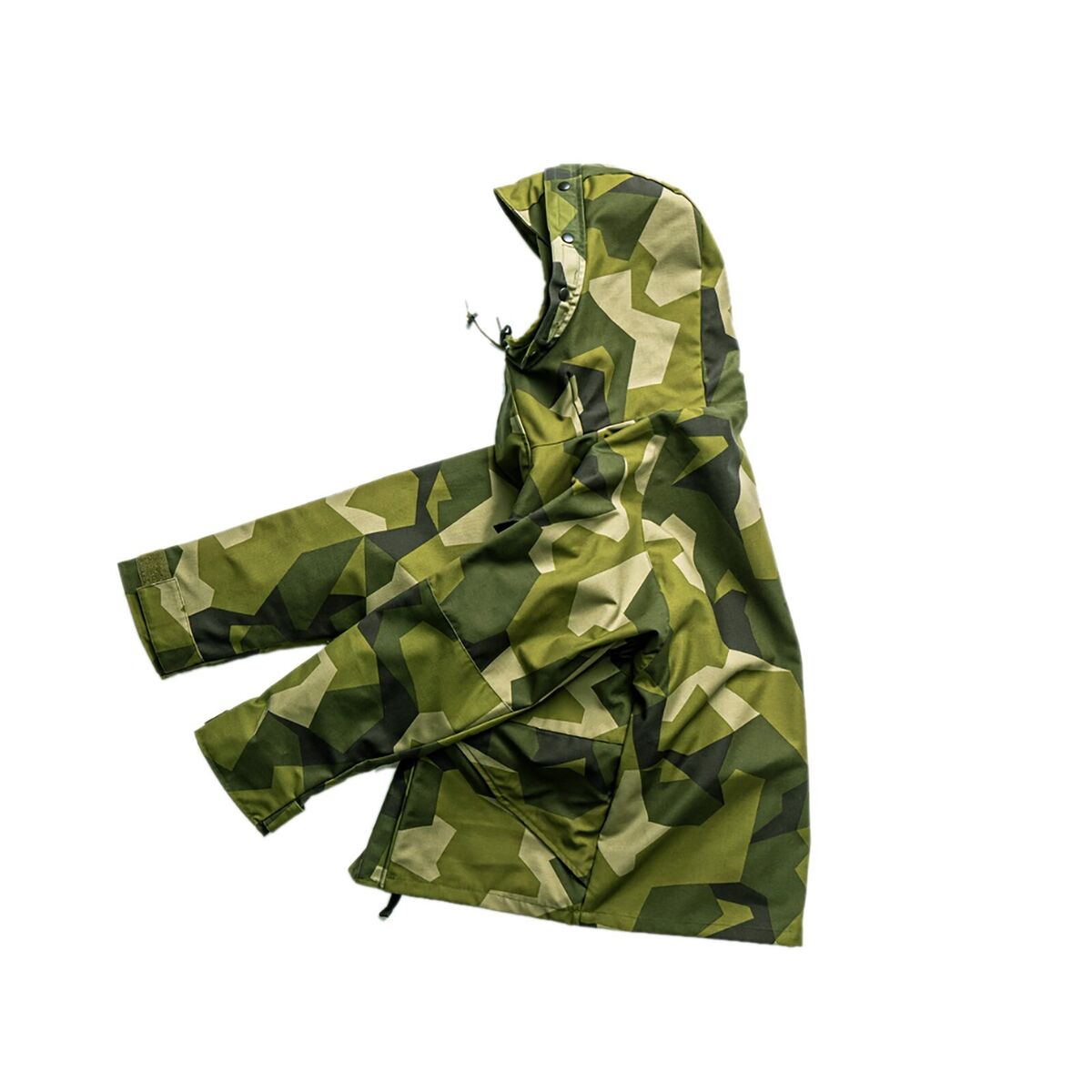 Rare Swedish M90 Woodland Camo Cold Weather Parka ECWCS Rare Swedish M90 Woodland Camo Cold Weather Parka ECWCS