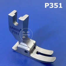 P351 P351-NF needle feeding medium thin material flat car presser foot CNC steel