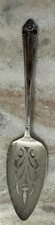 Solid Pierced Pie Server Starlight Silverplate 1950 by International Silver