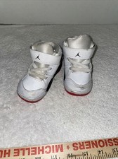 Nike Air Jordan Flight Origin Toddler Size 5C 602670-100 white,black red