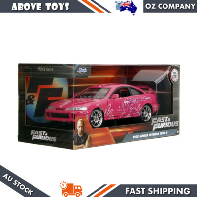 Jada 1:24 Scale Fast & Furious 1995 Honda Integra Type R Diecast