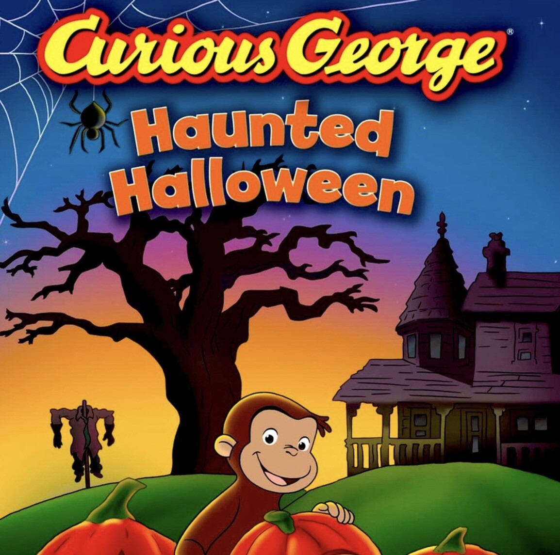 Curious George Haunted Halloween - Staple Bound By Joe