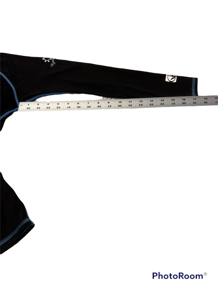 Body Glove Manga Larga Cuello Simulado Camisa de Natación Niños Talla L Grande Negra PVP 50 Foto 3 de 4