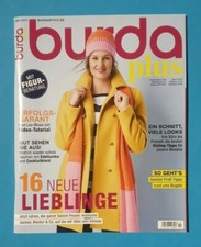 Burda plus Herbst-Winter  2021 mit unbenutztem Schnittmuster!!! NEU + ungelesen