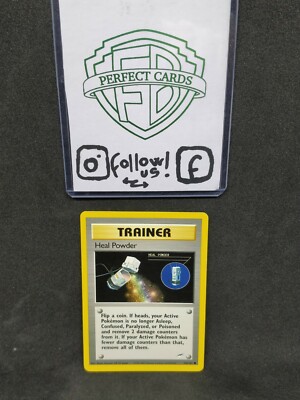 POKÉMON NEO DESTINY UNLIMITED HEAL POWDER COMMON 104/105 NM ENG