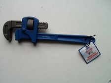Faithfull 12" /300mm Stillson Pattern Pipe Wrench Blue 44mm Capacity FAI STIL12