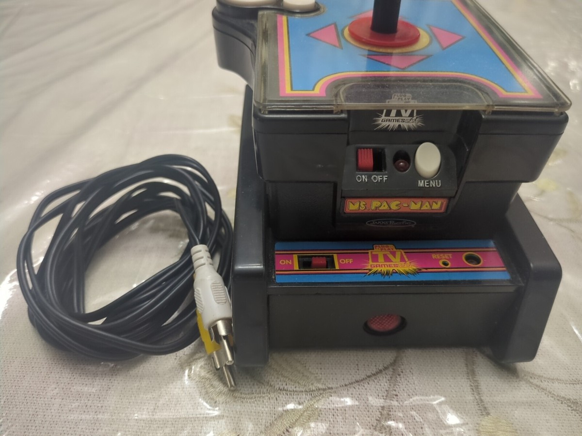 Ms. PAC - Man Plug & Play TV Game Namco Jakks Pacific 2004
