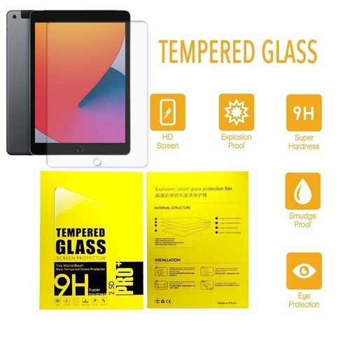 Gehärtetes Glas Für Apple IPAD 2020 10.2 inch 8th Generation Displayschutz - Bild 10 von 12