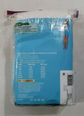 Fruit of the Loom Biancheria intima in cotone da bambina