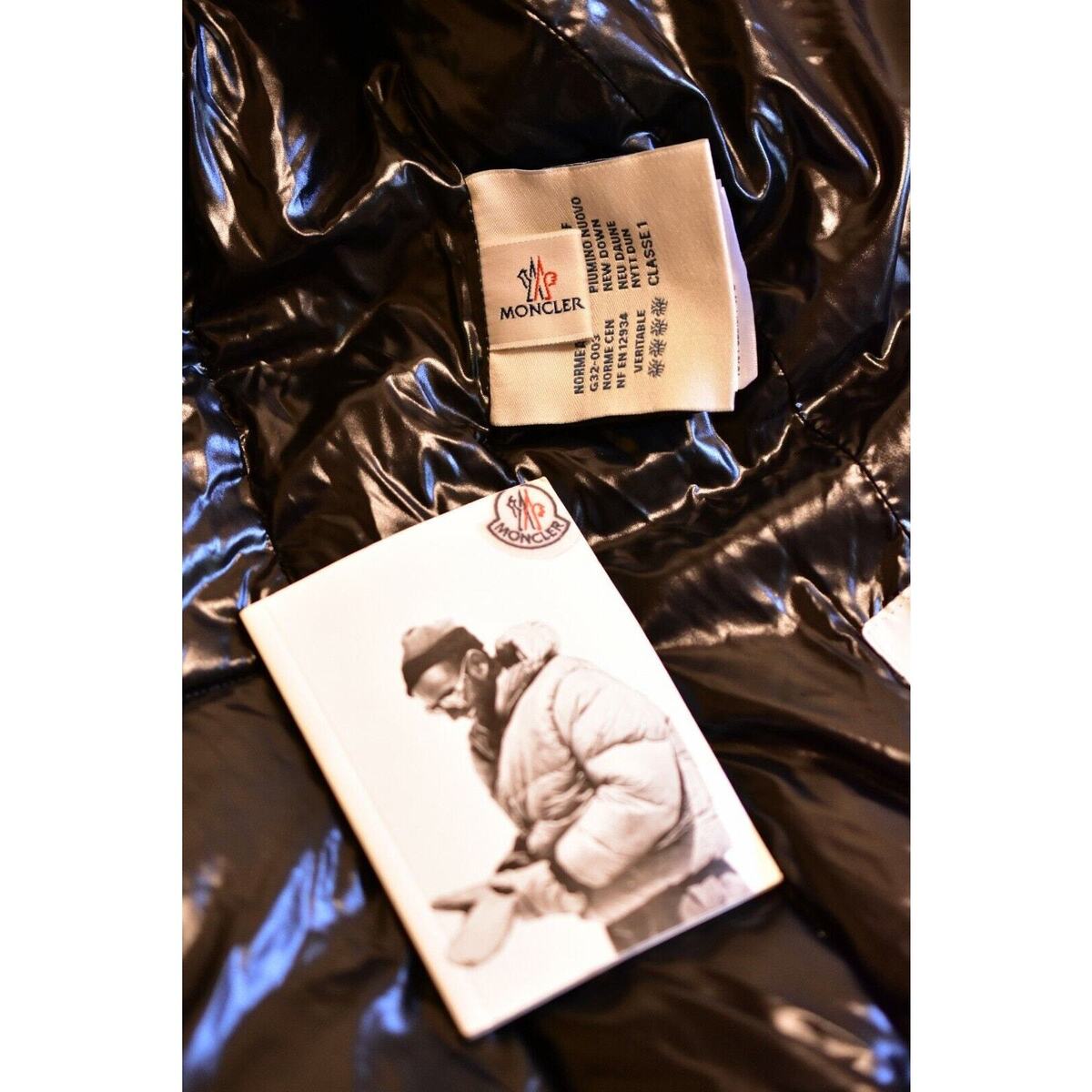 Authentic Moncler Jacket Lierre Giubbotto 0 Shiny Black Down Authentic Moncler Jacket Lierre Giubbotto 0 Shiny Black Down