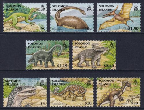 SOLOMON ISLANDS 2006 Dinosaurs set of 8 SG 1194-1201 MNH/** (CV £19) - Afbeelding 1 van 1
