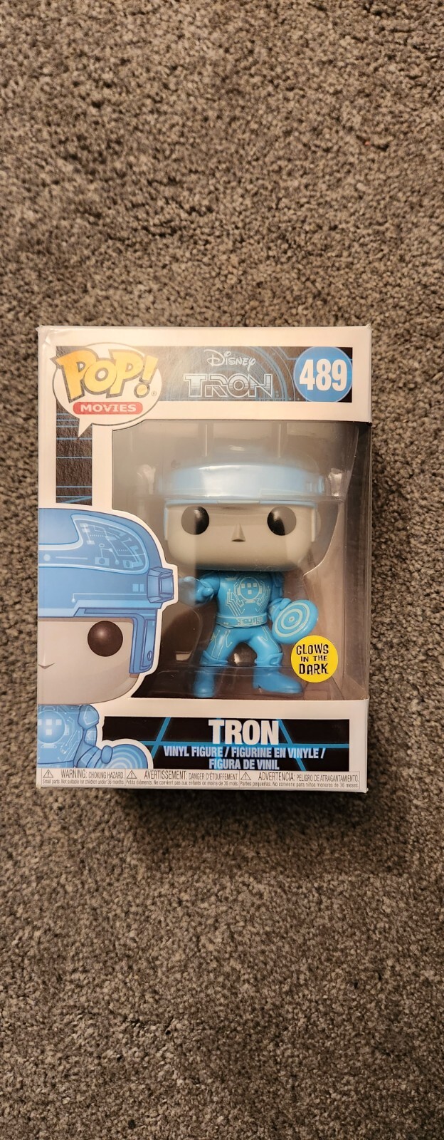 Funko Pop! - Disney Tron #489 Brilla En La Oscuridad