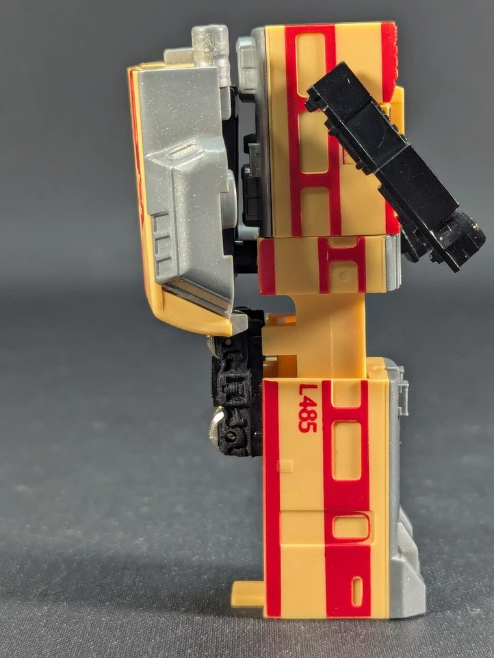 Transformers G1 Seizan Raiden 5 BODY ONLY Takara 1987 VINTAGE C-129 Train Robo - Image 4 of 4
