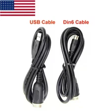 USB Din6 Handbrake Signal Cable Connection Adaptation For Thrustmaster TSSH TH8A