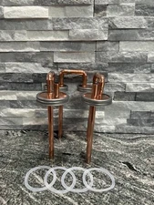 CoProof 1/2” Tandem Mason Jar Thumpers for Wide Mouth Half Gallon Mason Jar A24