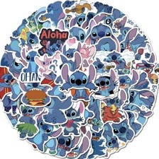 lot of 3 mystery waterproof Lilo And Stitch Stickers Ohana