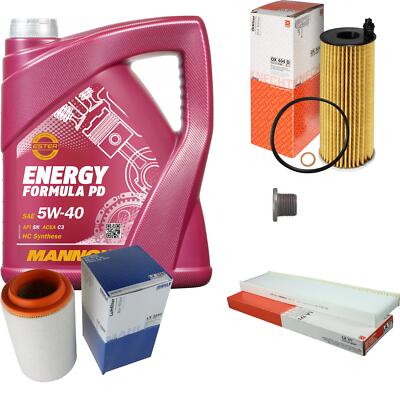 MAHLE Inspektionspaket 5 L MANNOL Formula 5W-40 für MINI Mini Countryman Cooper