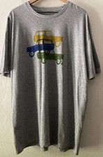 Ford Bronco Classic T-shirt Tee Mens Size 2xl Xxlarge Cotton Gray Auto Type