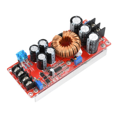 DC-DC 1200W 20A Boost Converter 8-60V to 12-80V Step Up Power Supply Module