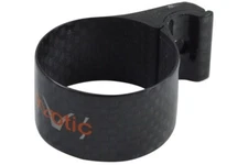 eXotic Full Carbon Front Derailleur Clamp, 34.9mm 3K Finish Front Mech, Just 6gm