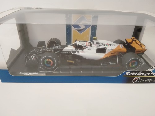 Solido F1 Mclaren MCL60 #4 Lando Norris Monaco GP 2023 1/18 S1811203 - Foto 3 di 5