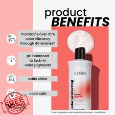 Kenra Color Protecting Shampoo 8.5oz Color Safe Shine pH Balancing All Hair