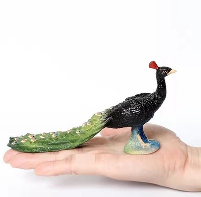 Peacock Peafowl Bird Animal Toy PVC Action Figure Doll Kids Toys Party Gifts