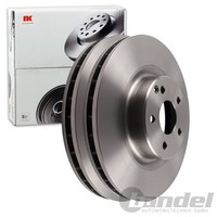 2X NK Bremsscheiben 330Mm BelÜFtet Vorne Passend FÜR MERCEDES-BENZ CLS E-KLASSE