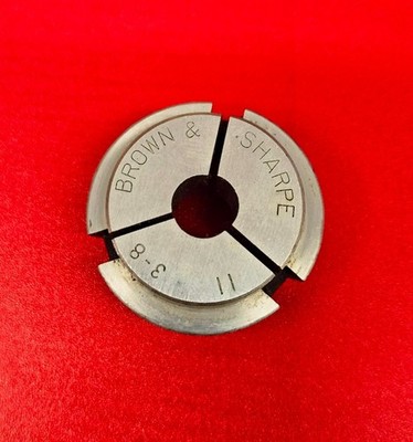 Brown & Sharpe 3/8 #11 Screw Machine Round Stub Collet, USA Made