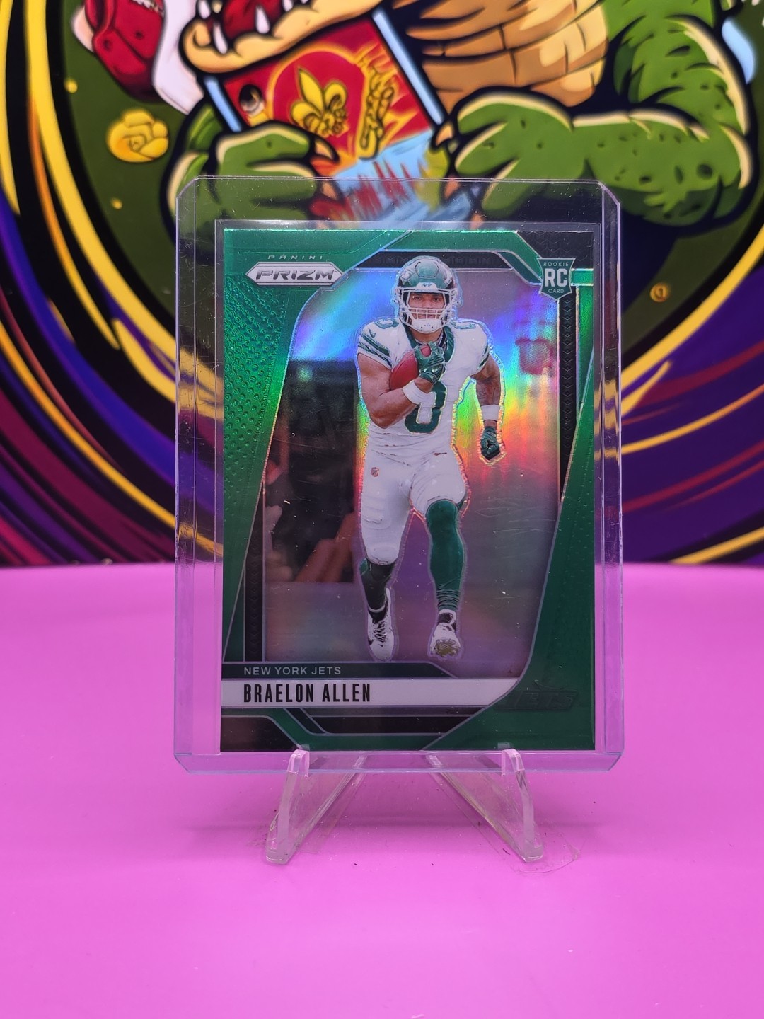 2024 Panini Prizm - Rookies Braelon Allen #311 Green Prizm (RC)