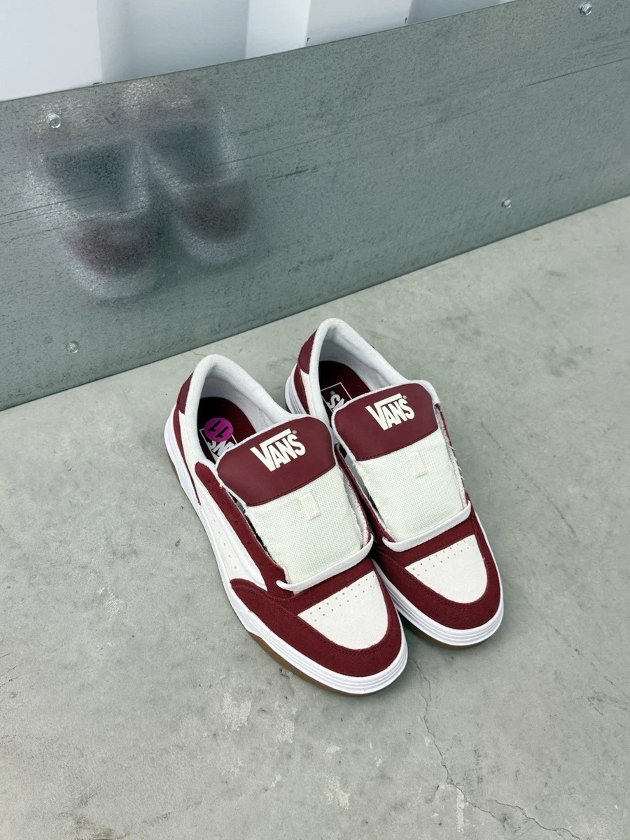 Vans Speed LS Bordeaux Red White Gum Sole Men\'s‎ Size 11 Chunky Y2K Skate Shoes Vans Speed LS White Gum for sale | eBay main image 4