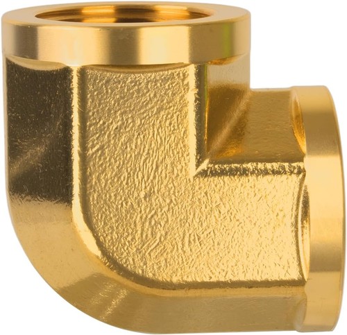 3/4" x 3/4" NPT Female 90 Degree Brass Elbow Pipe Fitting Street Adapter US