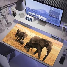 40 90cmElephant Migration Mouse Pad 47.24 23.62inch Personalized Creative Mouse