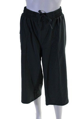 Baleaf Womens Spandex Textured Elastic Waistband Casual Pants Gray Size XL