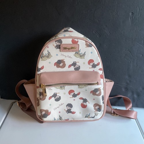 Loungefly Luna Lovegood Harry Potter Chibi Faux Leather Allover Print Backpack