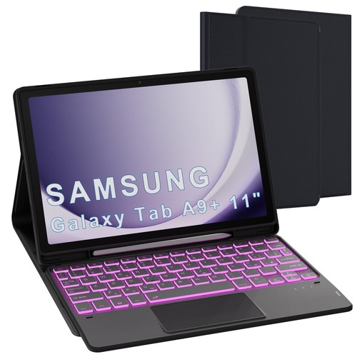 Tastiera Custodia per Samsung Galaxy Tab A9 11 Pollici (SM X210/X216/X218) con - Afbeelding 19 van 24