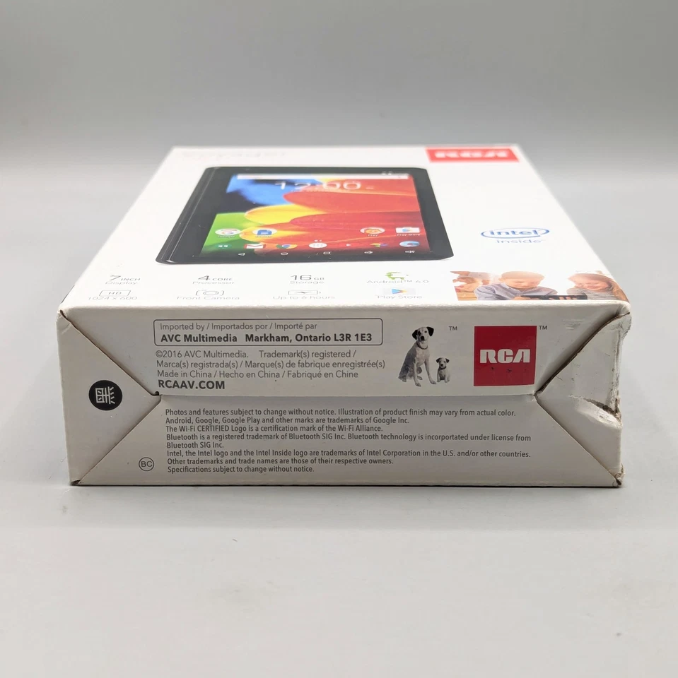 New RCA Voyager RCT6873W42 7" 16GB Tablet Android 6.0 OS Black - Image 2 of 4