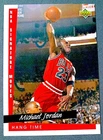 NBA Signature Moves Michael Jordan Hang Time 1993 Upper Deck Card #237