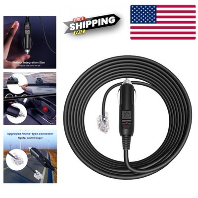 High-Quality Car DC Power Cord for Valentine One V1 Radar Detector Reliable Auto