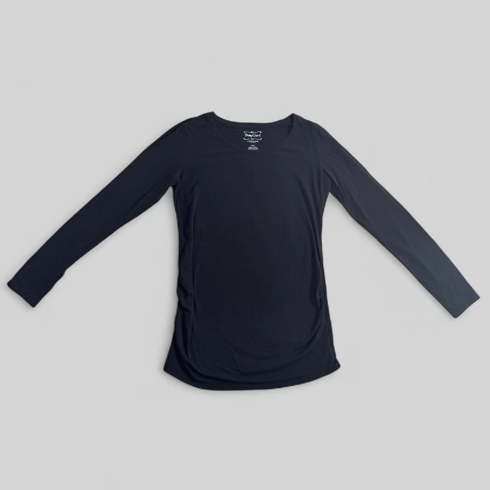 Lot/Bundle Maternity Black Long Sleeve and Short Sleeve T-Shirts Small Medium - Image 2 of 4