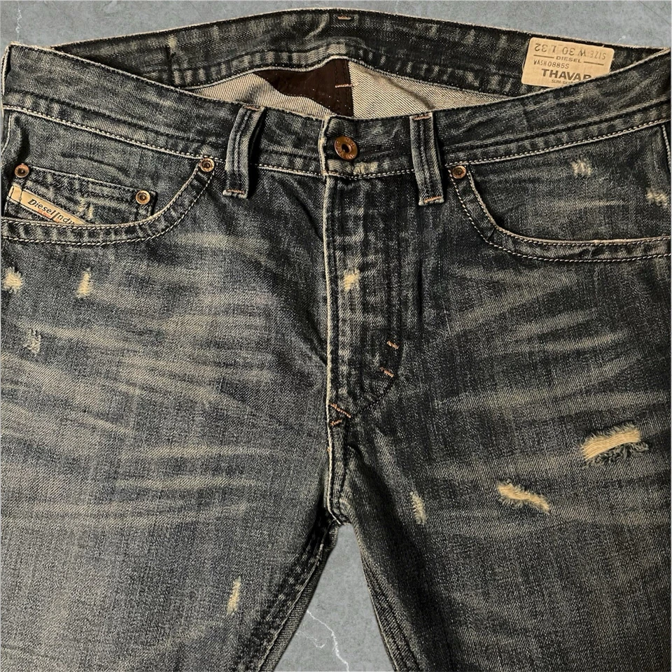 Diesel Jeans Herren Thavar Blau Größe W30 L32 Top Zustand - Bild 4 von 4