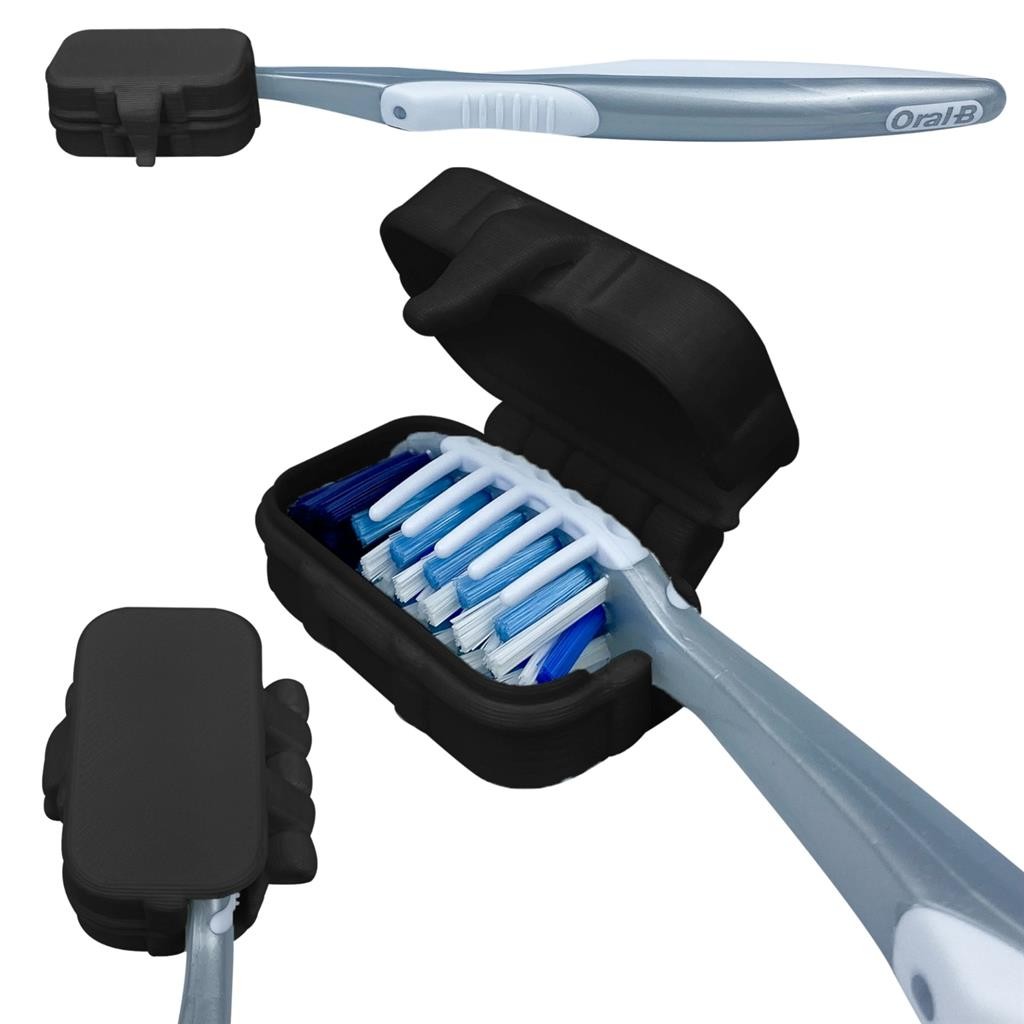 Toothbrush Cover Travel Case Tooth Brush Holder Cap Head Covers Set 5 Pack