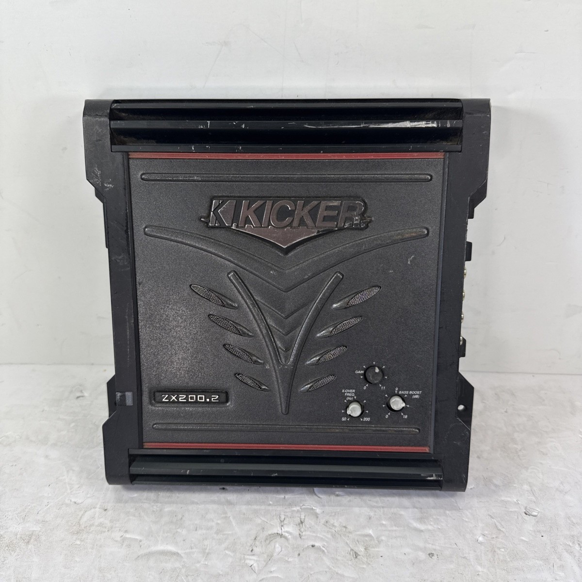 Kicker ZX200.2 Stereo Amplifier Old School Car Audio Amp