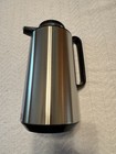 Vintage New Corning Thermique Thermal Server Stainless Steel w/ Coffee on Demand