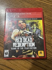 Red Dead Redemption GOTY Edition Greatest Hits Sony PS3. CIB. w/double sided map
