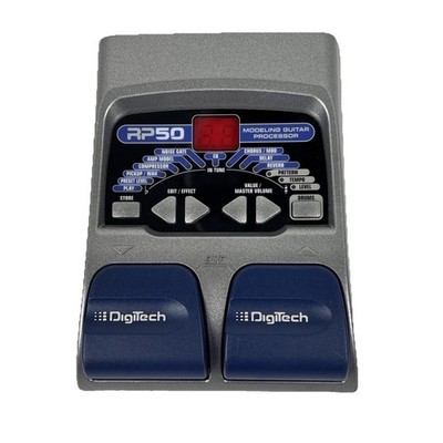 DigiTech RP50V Multi-Effect Modeling Guitar Processor Tested